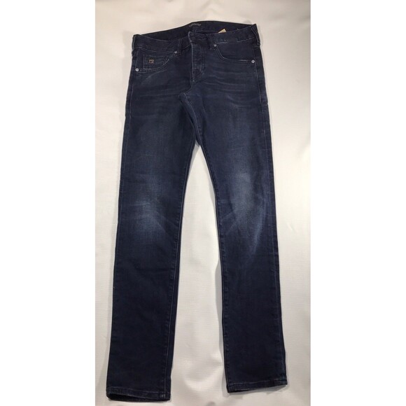 Scotch & Soda Jeans Mens Size 29x32 Dark Blue Ralston Regular Slim Stretch - Picture 1 of 10